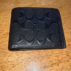 Mens coach wallet